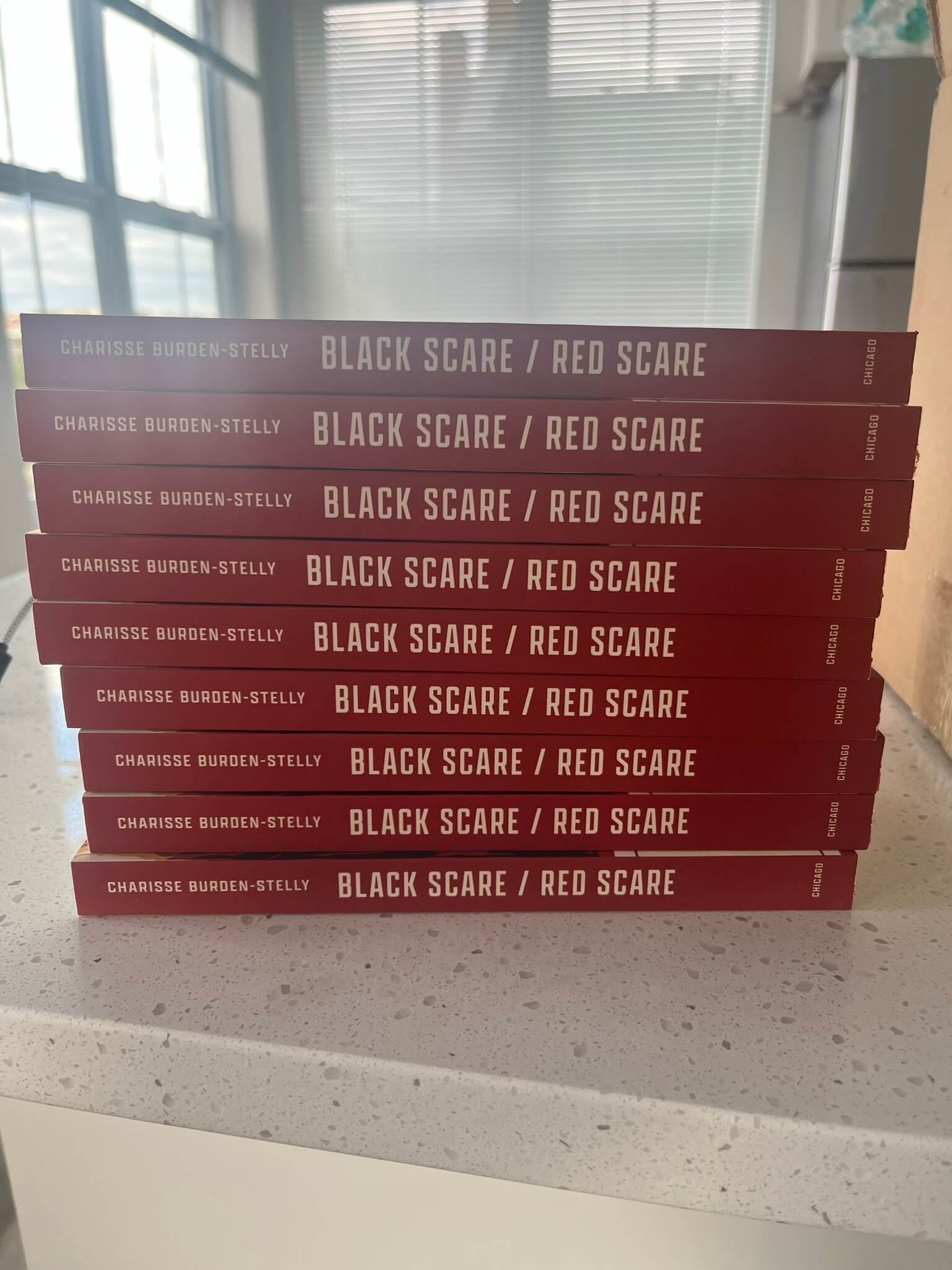 Stack of Black Scare/Red Scare books