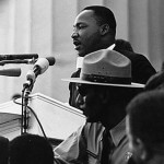 Martin Luther King, Jr. delivering his "I Have a Dream" speech in 1963.